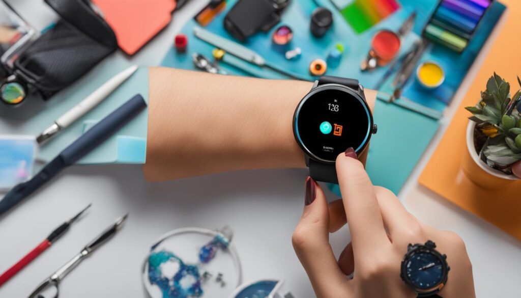 dostosowywanie tarczy zegarka