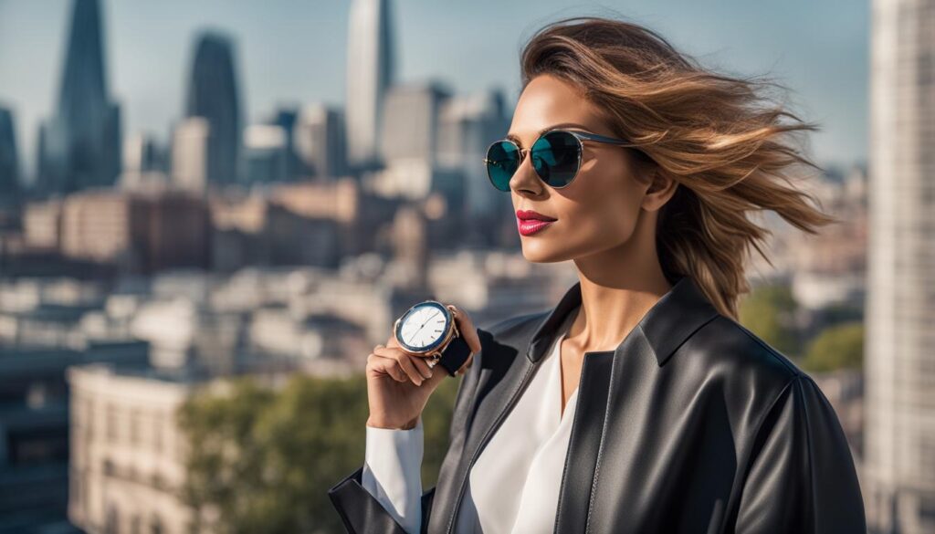smartwatch damski styl