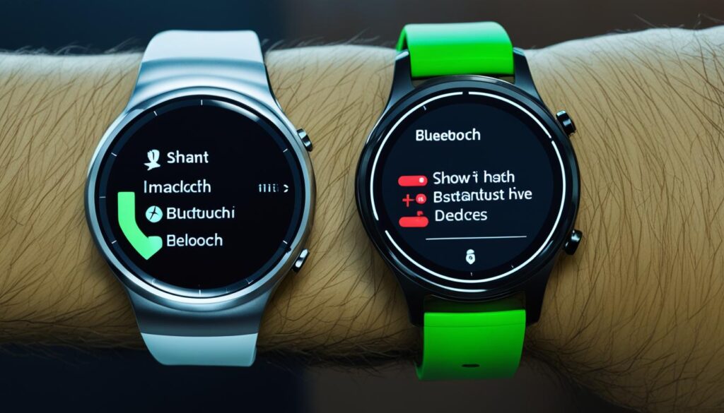 sparowanie smartwatch Huawei Bluetooth