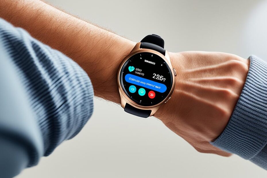 smartwatch samsung galaxy watch 4 ile trzyma bateria