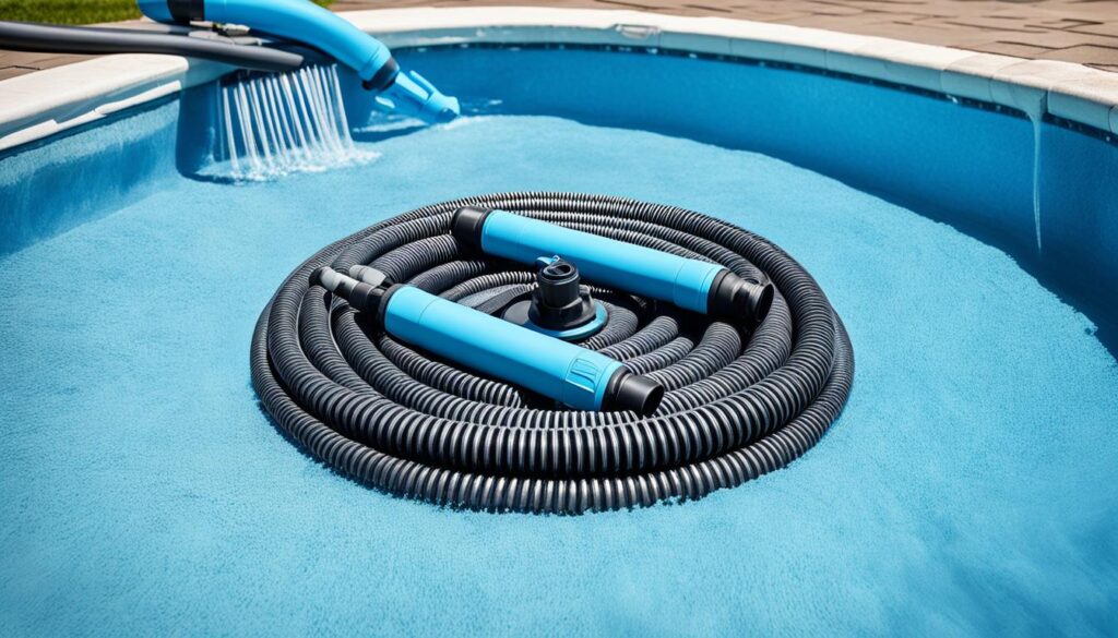 czyszczenie basenu odkurzaczem