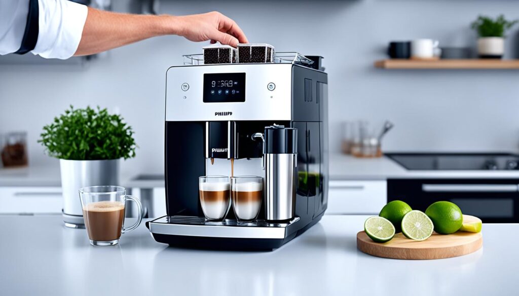 ekspres do kawy Philips instrukcja odkamieniania