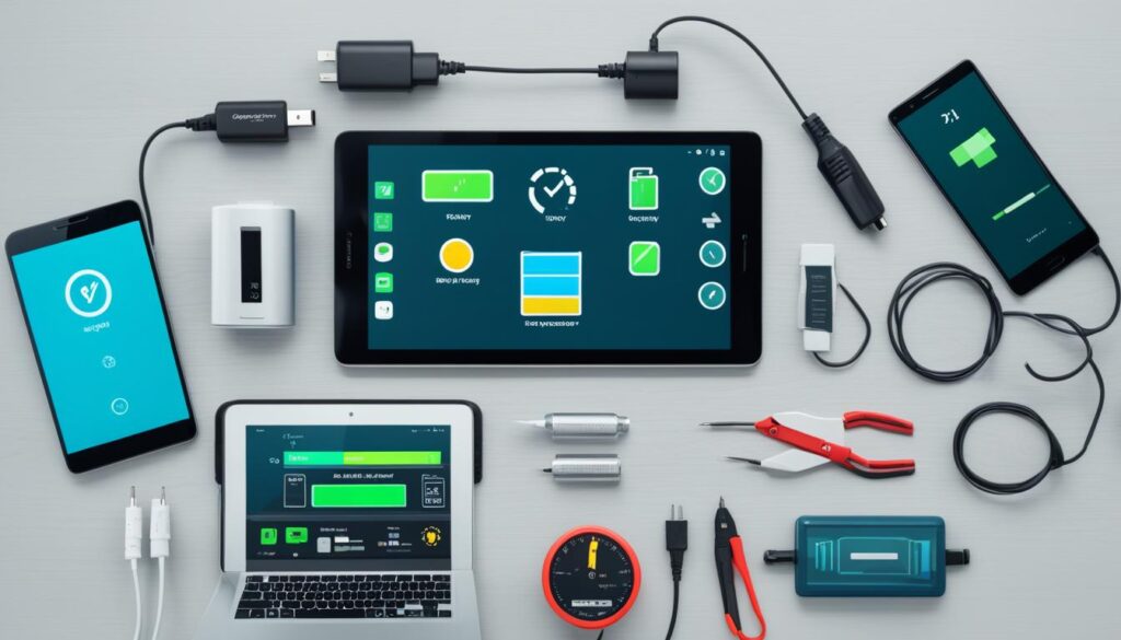 jak sprawdzić stan baterii w tablecie