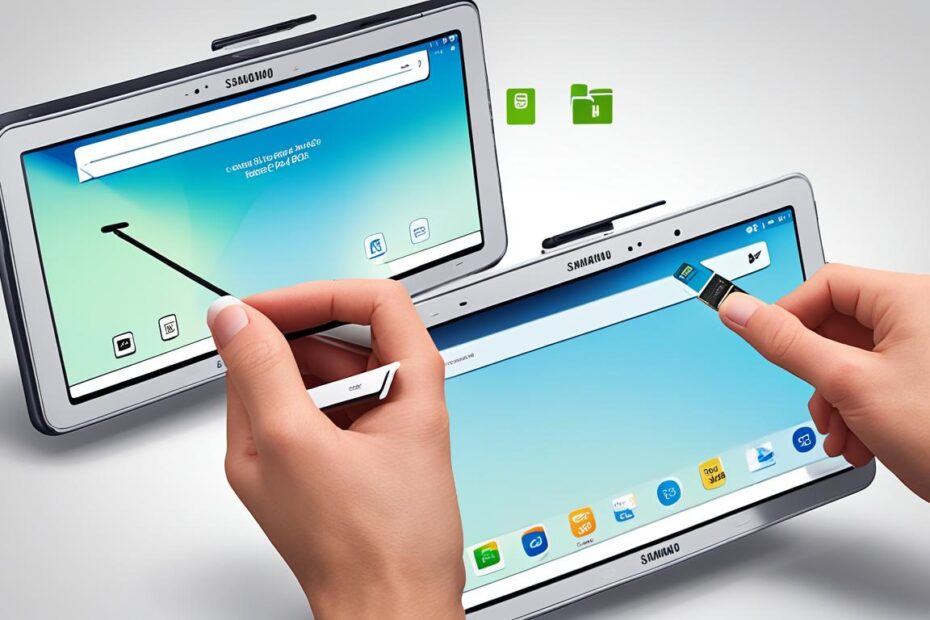 jak włożyć kartę SIM do tabletu Samsung