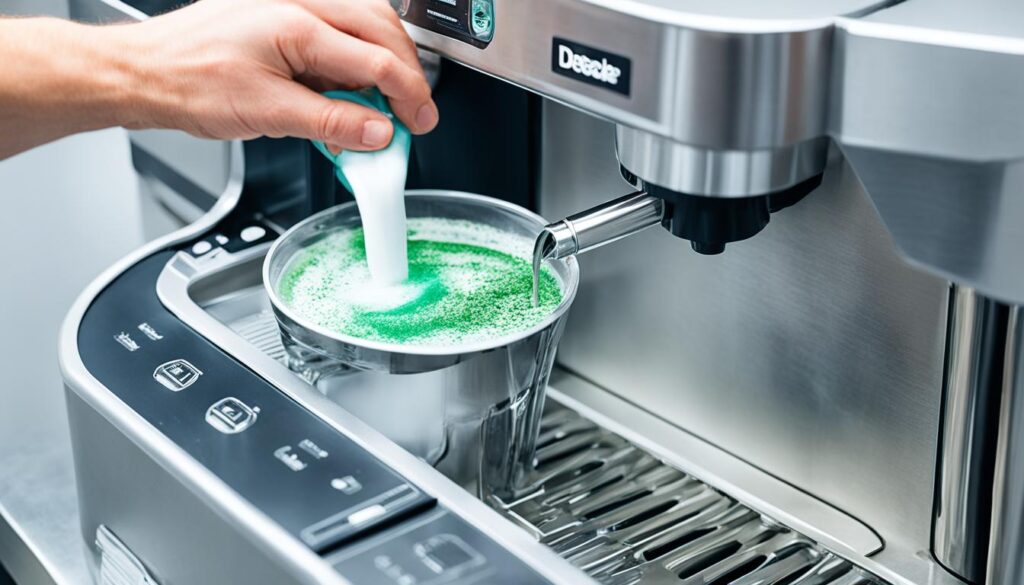 odkamienianie ekspresu do kawy