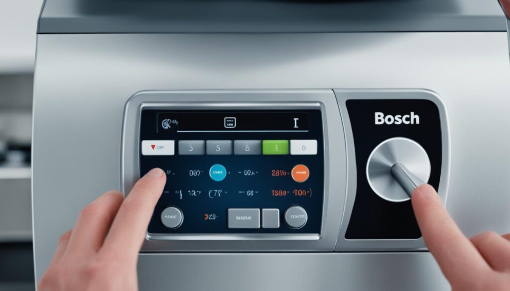 resetowanie ekspresu Bosch