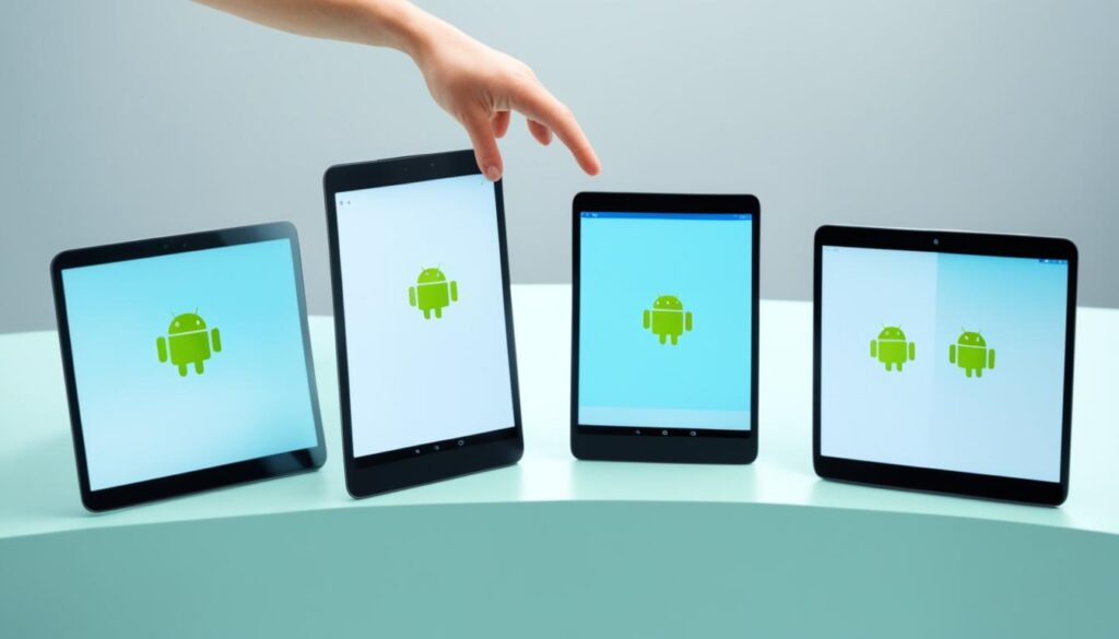 wybór wersji Androida wybór wersji Androida