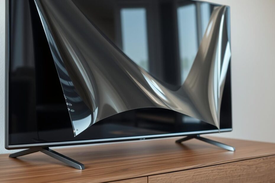 nowy telewizor kiedy folię zdjąć
