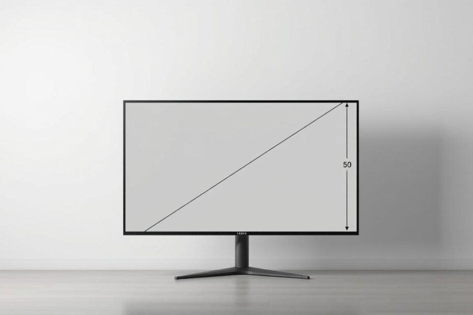 jak obliczyć cale telewizora