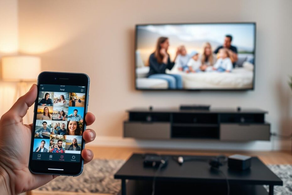 jak oglądać zdjęcia z telefonu na telewizorze