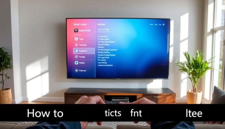 Jak wyłączyć tryb sklepowy w telewizorze tcl