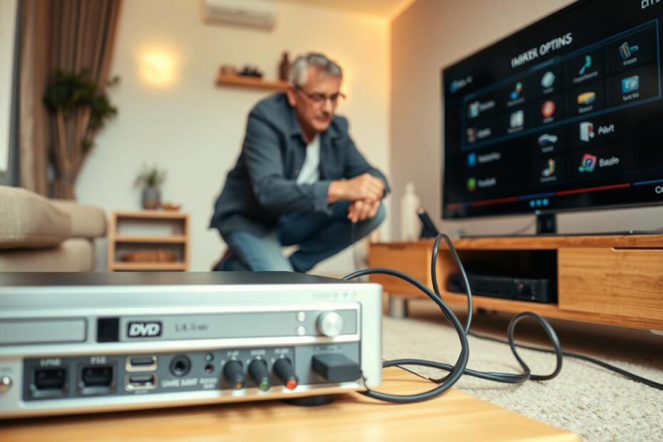 Jak podłączyć stare DVD do nowego telewizora