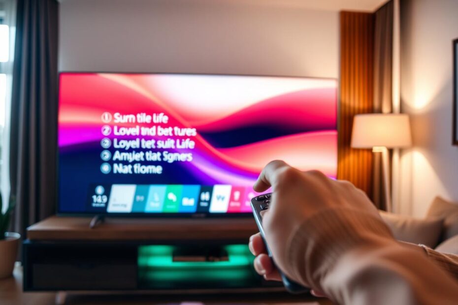 Jak wyłączyć napisy w telewizorze LG